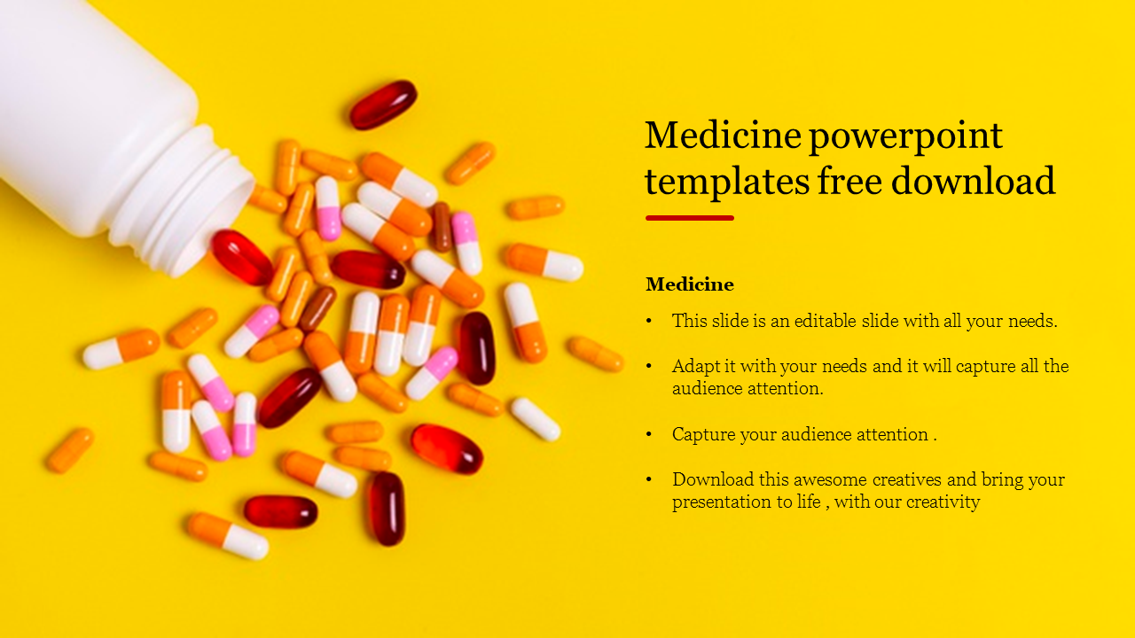 Download Free Medicine PowerPoint Template & Google Slides